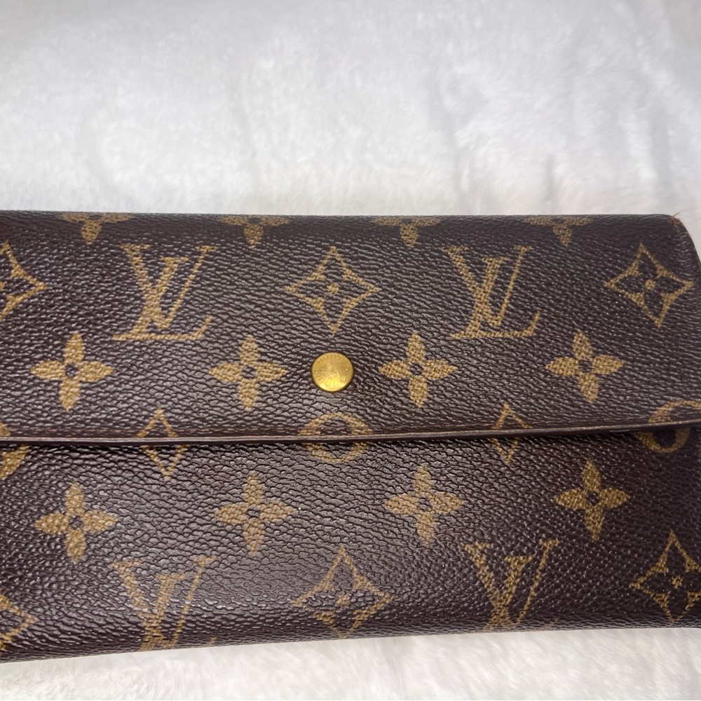 Louis Vuitton Classic Monogram Canvas Continental Wallet
